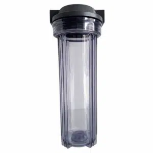 Porte filtre 10 pouces transparent pour cartouche sédiments PP Maroc