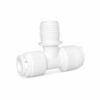 tee-mal-centre 4 Raccord en T 1/4″ mâle filetage centre + 2 sorties rapides