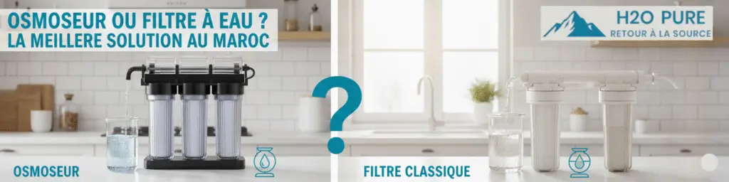 meilleur osmoseur pour une famille au Maroc