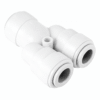 Raccord Y 1/4 pouce Hydralma Raccord en Y ¼″ Hydralma pour système d’osmoseur filtre eau