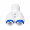 mouchant-y 5 Raccord Y 1/4 pouce – Connecteur rapide pour osmoseur