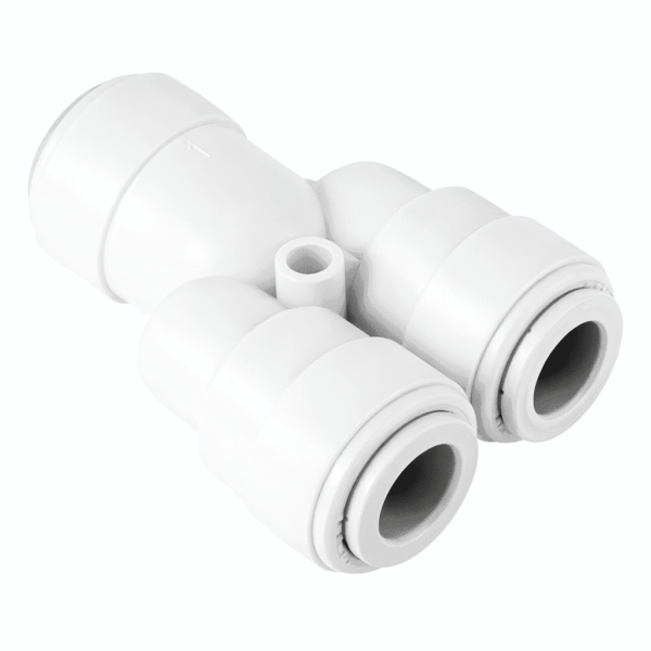 Raccord Y 1/4 pouce Hydralma Raccord en Y ¼″ Hydralma pour système d’osmoseur filtre eau