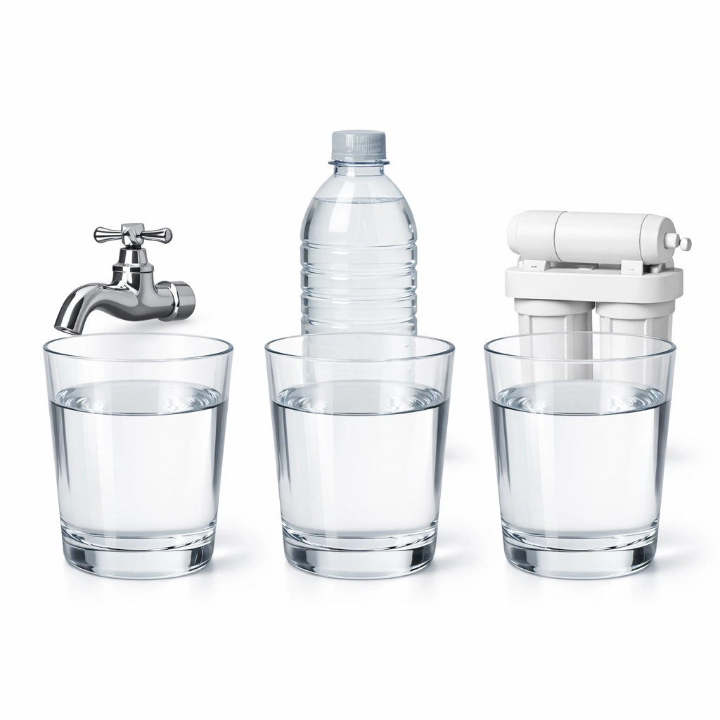 eau osmosée santé comparaison robinet bouteille Maroc