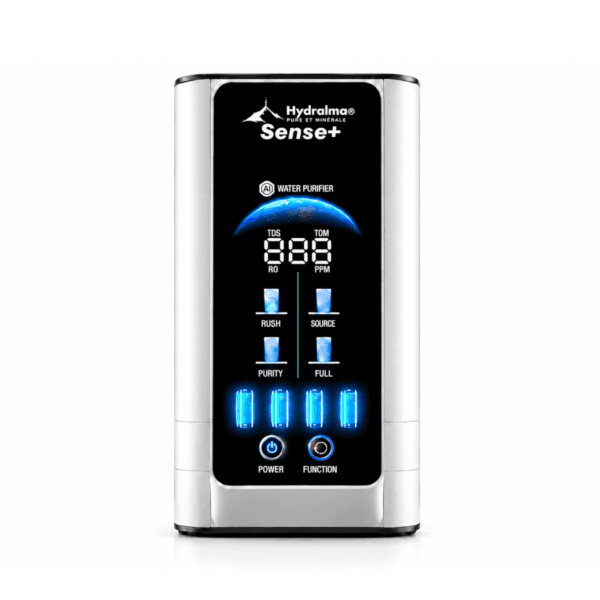 Hydralma Sense+ – Vue de face Osmoseur digital Hydralma Sense+ 7 étapes vue de face
