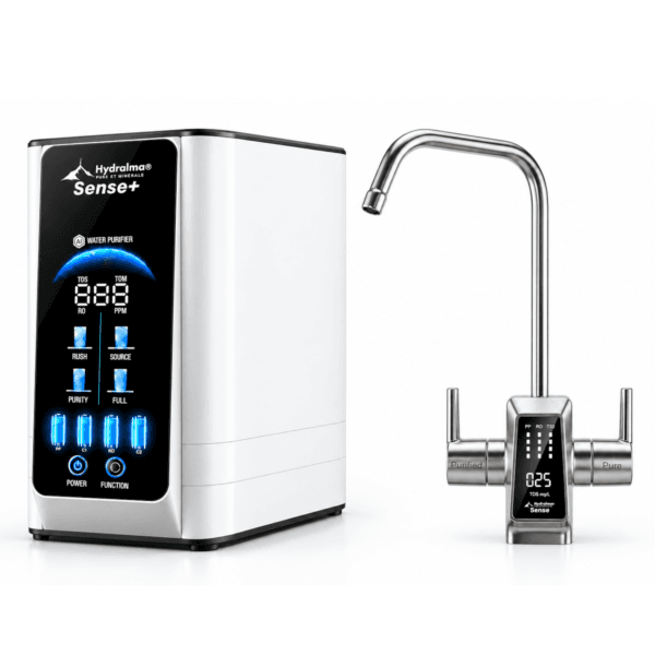 Osmoseur Hydralma Sense+ avec robinet digital Osmoseur Hydralma Sense+ 7 étapes avec robinet digital TDS